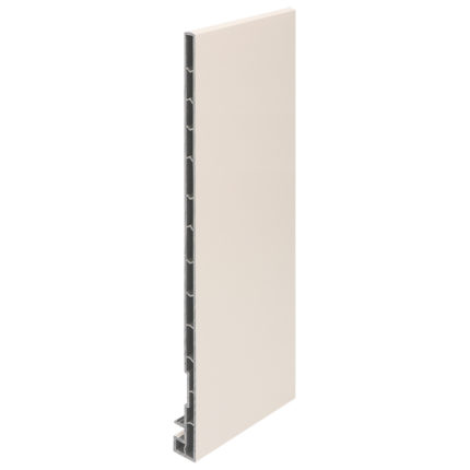 Keralit dakrandpaneel 300mm - Crème - Classic (met houtnerf)