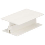 H-verbindingprofiel 2-delig 20mm - Wit