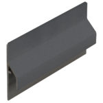 Trim/kraal aansluitpr.10mm Keralit dakr. - Antraciet - Classic (met houtnerf)