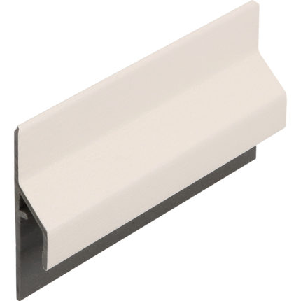 Trim/kraal aansluitpr.10mm Keralit dakr. - Wit - Classic (met houtnerf)