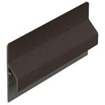 Trim/kraal aansluitpr.10mm Keralit dakr. - Donkerbruin - Classic (met houtnerf)