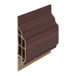 Trim/kraal sierlijst klassiek - Mahonie - Classic (met houtnerf)