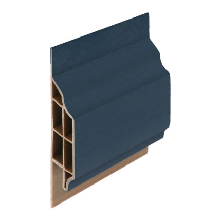 Trim/kraal sierlijst klassiek - Staalblauw - Classic (met houtnerf)