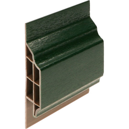 Trim/kraal sierlijst klassiek - Donkergroen - Classic (met houtnerf)