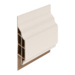 Trim/kraal sierlijst klassiek - Crème - Classic (met houtnerf)