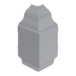 Hoekstuk sierlijst klassiek - Grijs - Classic (met houtnerf)