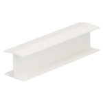 H-verbindingprofiel 20mm - Wit