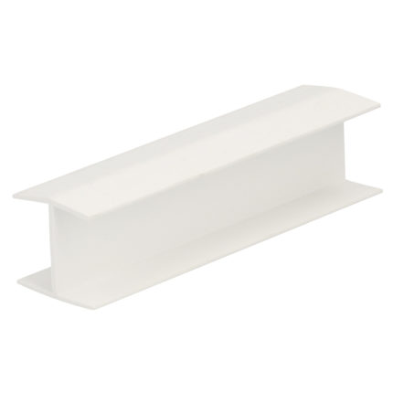 H-verbindingprofiel 20mm - Wit