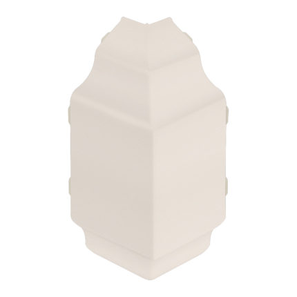Hoekstuk sierlijst klassiek - Crème - Classic (met houtnerf)
