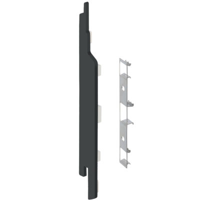 Eindkap+connector  links voor 2814 (5st) - Monumentengroen - Classic (met houtnerf)