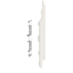Eindkap+connector rechts voor 2814 (5st) - Wit - Classic (met houtnerf)