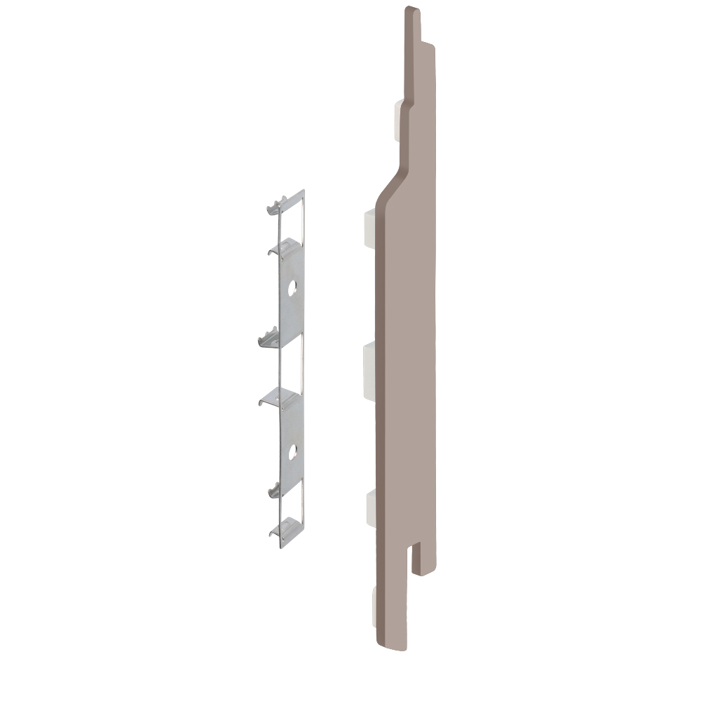 FM2317BI4019_28658105_SZ1 Eindkap+connector rechts voor 2814 (5st) - Vergrijsd ceder - Classic (met houtnerf)