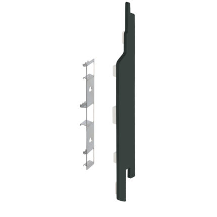 Eindkap+connector rechts voor 2814 (5st) - Timbergreen - Pure (mat/effen)