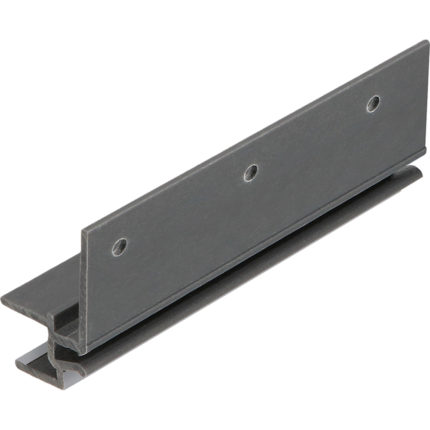 Keralit dakrandmontageprofiel 10mm - Grijs - Classic (met houtnerf)