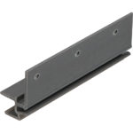 Keralit dakrandmontageprofiel 10mm - Kwartsgrijs - Classic (met houtnerf)