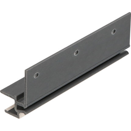 Keralit dakrandmontageprofiel 10mm - Antraciet - Classic (met houtnerf)