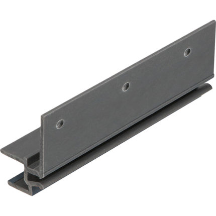 Keralit dakrandmontageprofiel 10mm - Monumentenblauw - Classic (met houtnerf)