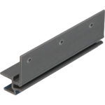 Keralit dakrandmontageprofiel 10mm - Staalblauw - Classic (met houtnerf)