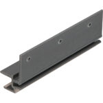 Keralit dakrandmontageprofiel 10mm - Vergrijsd ceder - Classic (met houtnerf)