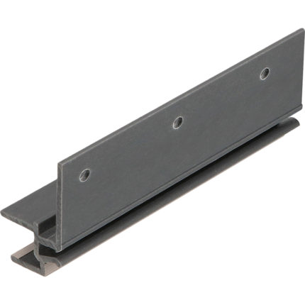 Keralit dakrandmontageprofiel 10mm - Vergrijsd ceder - Classic (met houtnerf)