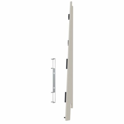 Eindkap+connector rechts voor 2817 (5st) - Crème - Classic (met houtnerf)
