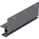 Keralit dakrandmontageprofiel 17mm - Staalblauw - Classic (met houtnerf)