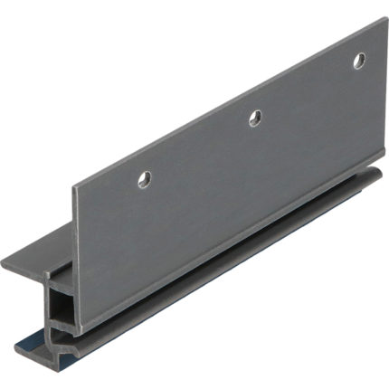 Keralit dakrandmontageprofiel 17mm - Staalblauw - Classic (met houtnerf)