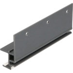 Keralit dakrandmontageprofiel 17mm - Wit - Classic (met houtnerf)