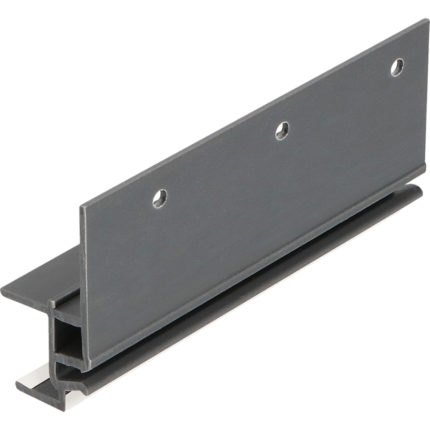 Keralit dakrandmontageprofiel 17mm - Wit - Classic (met houtnerf)