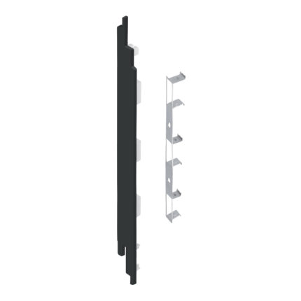 Eindkap+connector  links voor 2819 (5st) - Monumentengroen - Classic (met houtnerf)