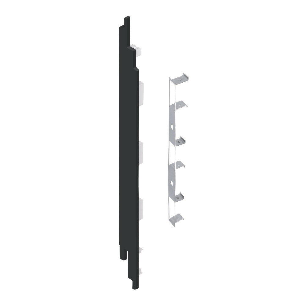 FM2402BI4102_28844005_SZ1 Eindkap+connector links voor 2819 (5st) - Monumentengroen - Classic (met houtnerf)