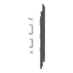 Eindkap+connector rechts voor 2819 (5st) - Antraciet - Classic (met houtnerf)