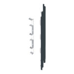 Eindkap+connector rechts voor 2819 (5st) - Monumentenblauw - Classic (met houtnerf)