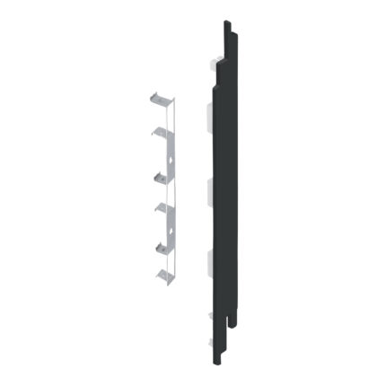 Eindkap+connector rechts voor 2819 (5st) - Monumentengroen - Classic (met houtnerf)