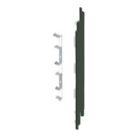 Eindkap+connector rechts voor 2819 (5st) - Donkergroen - Classic (met houtnerf)