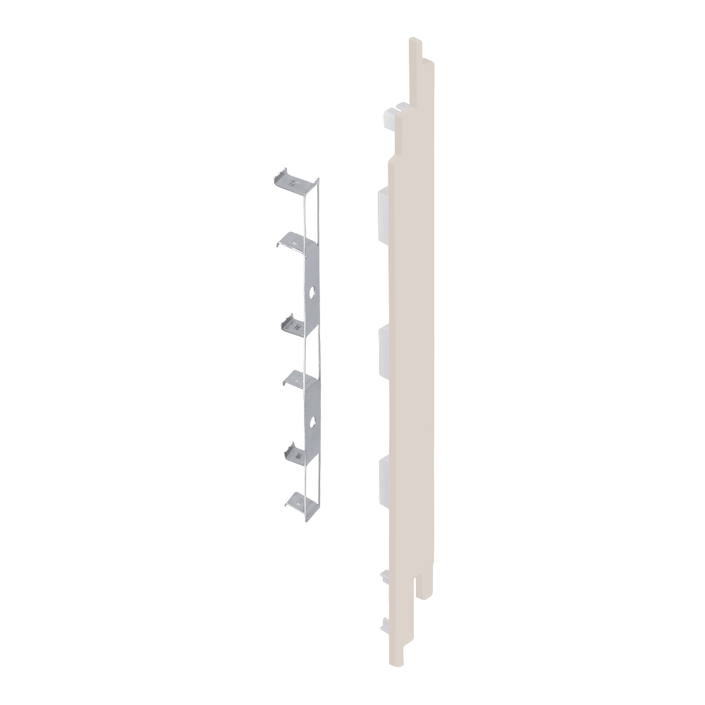 FM2423BI4123_28856505_SZ1 Eindkap+connector rechts voor 2819 (5st) - Crème - Classic (met houtnerf)