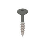 Torx schroef 32mm rvs V2A 100st - Basaltgrijs