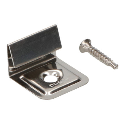 Twinson RVS eindclip 10st - Rvs