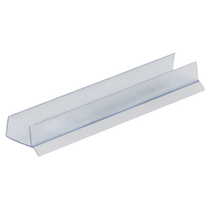 Afdichtingprofiel voor keukenplint 12mm - Transparant