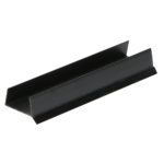 Afdichtingprofiel v. keukenplint 16/18mm - Zwart