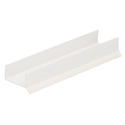 Afdichtingprofiel voor keukenplint 16mm - Wit