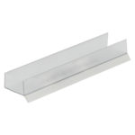 Afdichtingprofiel voor keukenplint 16mm - Transparant