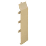 Verb.st. rabat 167mm fijne nerf (enkel) - Steppe bruin