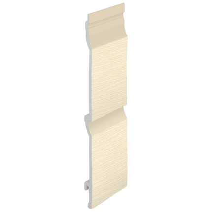 Novicell rabat 333mm grove nerf (dubbel) - Savanne crème