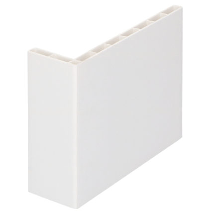 Hoekprofiel 110x35x7mm - Wit