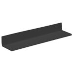 Hoekprofiel 30x20x2mm - Zwart