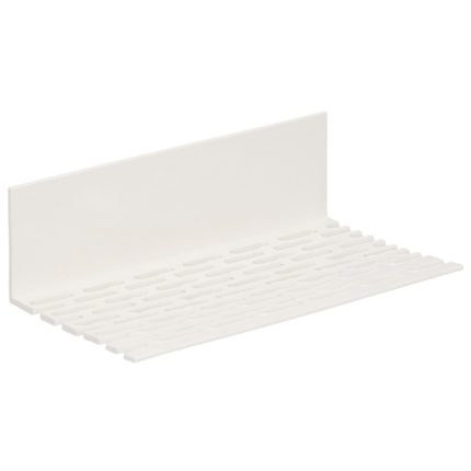 Hoekprofiel geperforeerd 60x30x2mm - Wit