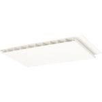 Vlakwerkende schroot 165x10mm - Verkeerswit