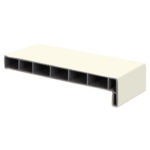 Lignodur vensterbank 250mm - Wit