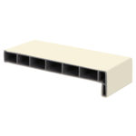 Lignodur vensterbank 300mm - Crème